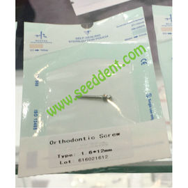 China Orthodontic Microimplant Screw 1pcs/bag SE-O044 supplier